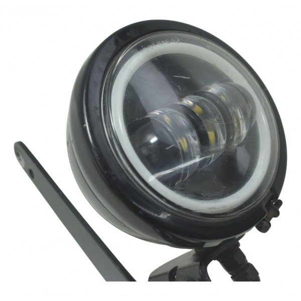 Farol Auxiliar Led S/ Plug Harley Softail Fat Boy 12-15