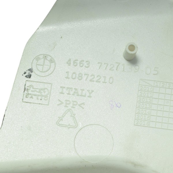 Carenagem Lateral Esquerda Bmw G 650 Gs 12-16 Original Branco