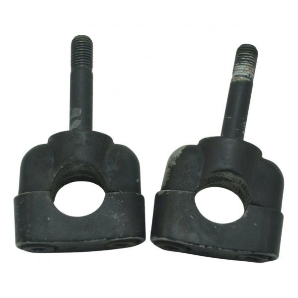 Par Riser Guidão Yamaha Mt 03 16-19 Original Preto