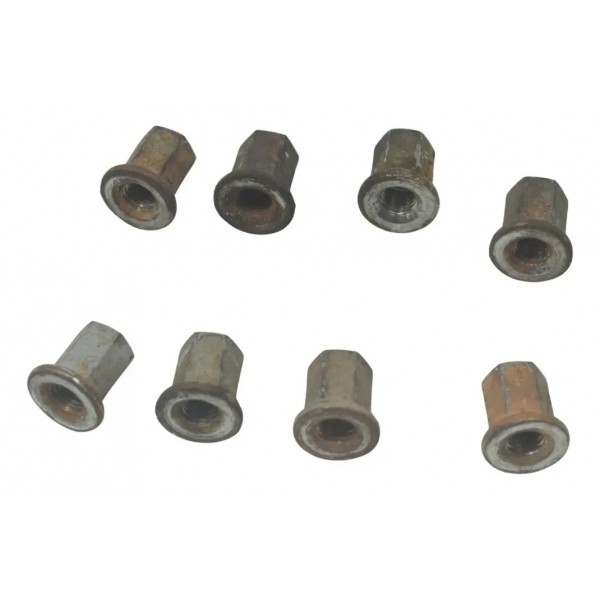 Jogo Porca Escapamento Honda Cb 600f Hornet 08-11 Original