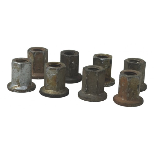 Jogo Porca Escapamento Honda Cb 600f Hornet 08-11 Original