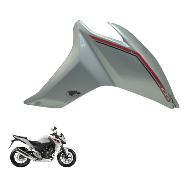 Carenagem Lateral Tanque Esq C/ Avaria Honda Cb 500 F 14-15