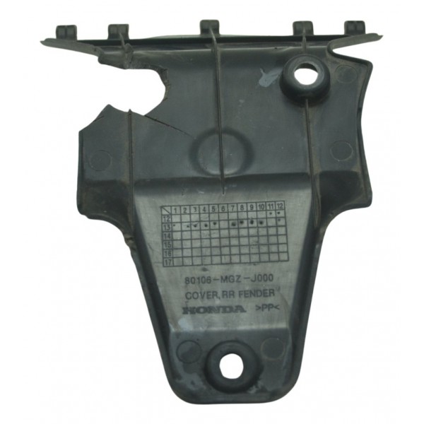 Suporte Placa C/ Avaria Honda Cb 500 F 14-15 Original