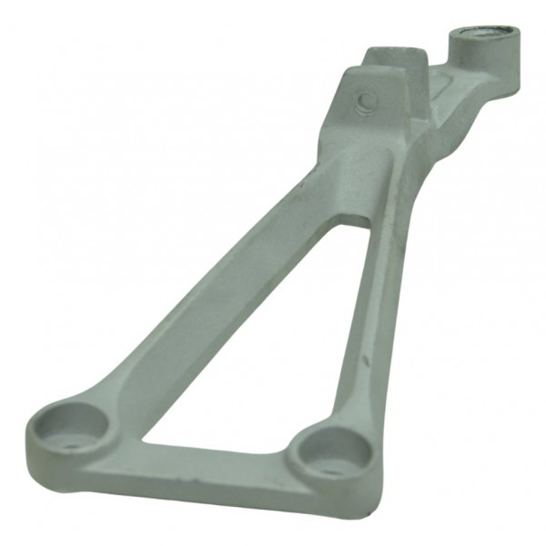 Suporte Pedaleira Traseira Dir Avaria Honda Cb 500 F 14-15 Prateado