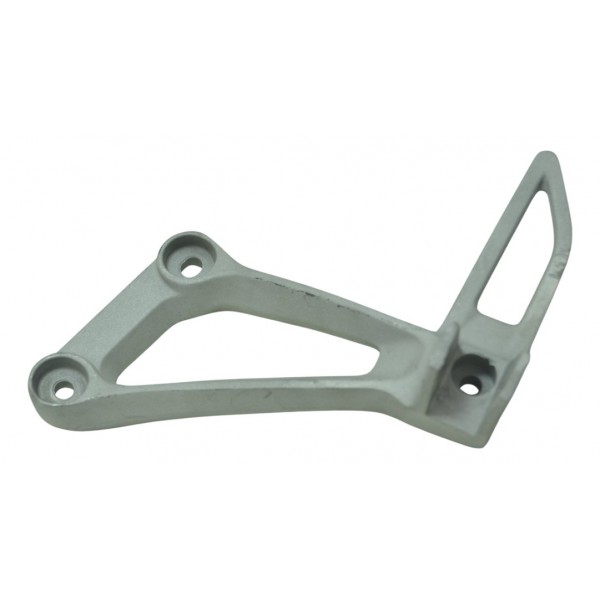 Suporte Pedaleira Traseira Esq Honda Cb 500 F 14-15 Original Prateado