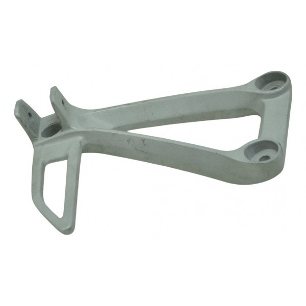 Suporte Pedaleira Traseira Esq Honda Cb 500 F 14-15 Original Prateado