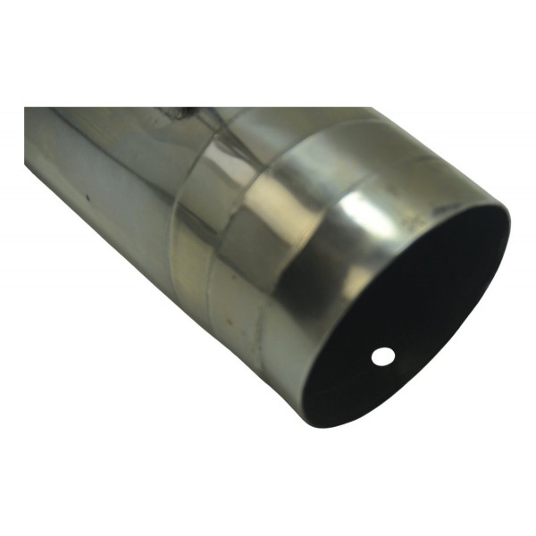 Ponteira Escape Esportiva Jbk Exhaust Honda Cb 500 F 14-15 Prateado