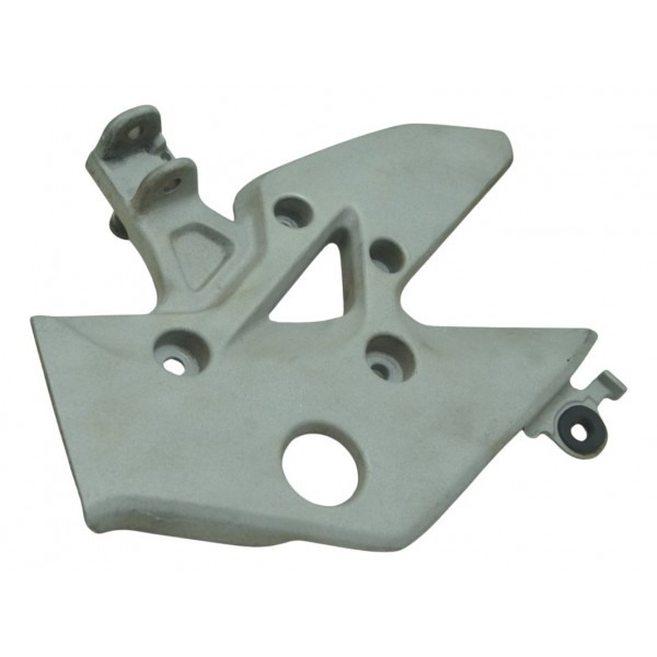 Suporte Pedaleira Dianteira Dir Honda Cb 500 F 14-15 Orig Prateado