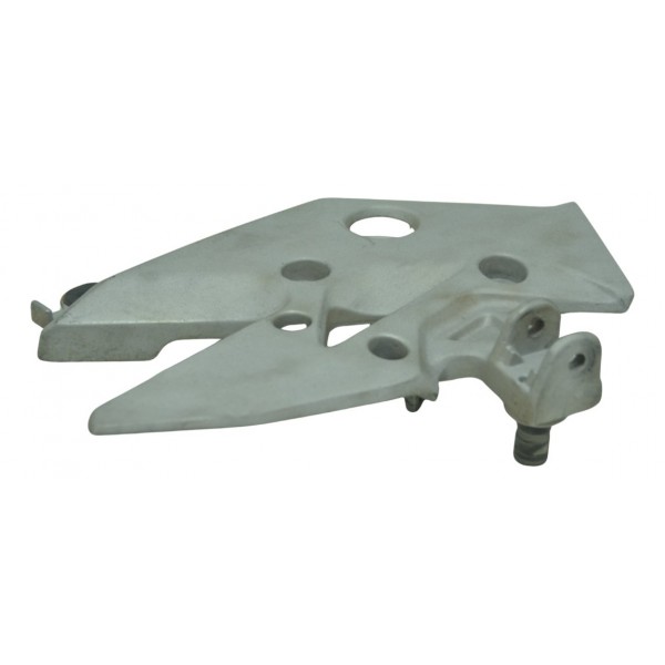 Suporte Pedaleira Dianteira Dir Honda Cb 500 F 14-15 Orig Prateado