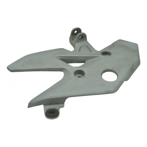 Suporte Pedaleira Dianteira Esq Honda Cb 500 F 14-15 Orig Prateado