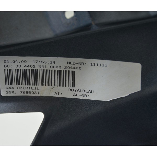 Carenagem Frontal Farol Bmw K 1300 Gt 09-10 Original Preto