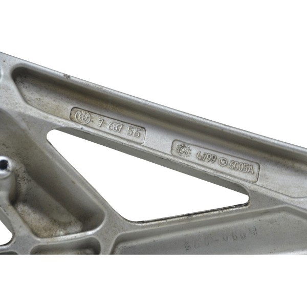 Suporte Pedaleira Direita Bmw K 1300 Gt 09-10 Original Prateado