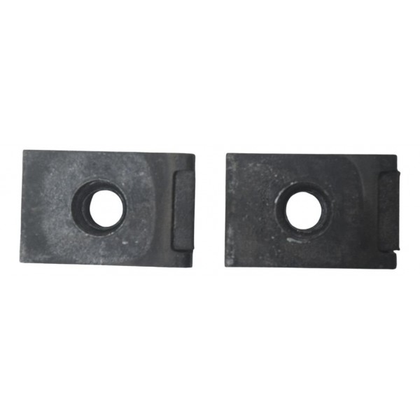 Par Presilha Suporte Placa Bmw F 650 Gs 09-12 Original