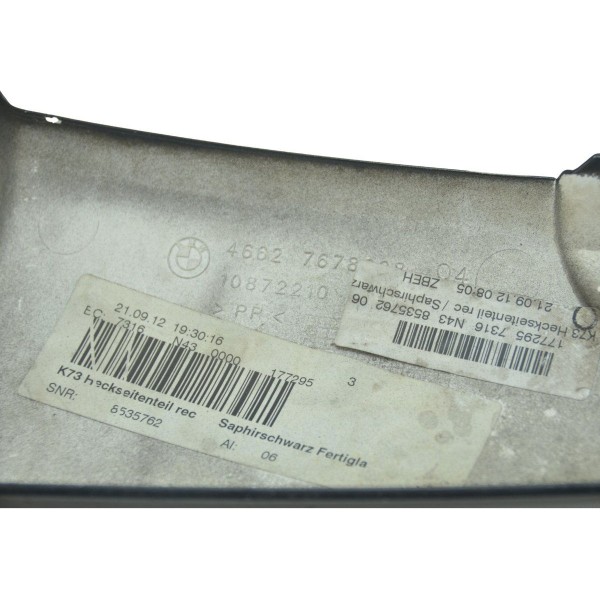 Carenagem Rabeta Direita C/ Detalhes Bmw F 800 R 10-14 Orig