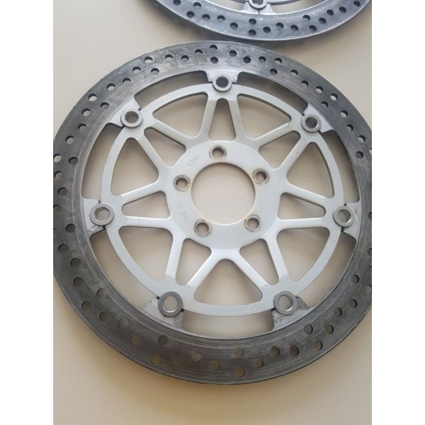 Par Disco Freio Dianteiro Kawasaki Zx 12r 00a06 Original