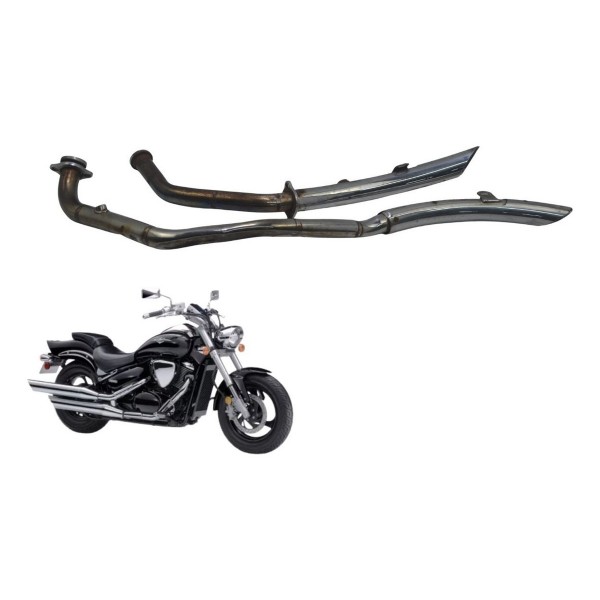 Par Ponteira Esportiva C/avaria Suzuki Boulevard M 800 09-11