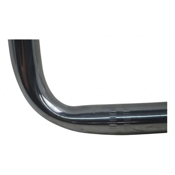 Guidão Paralelo Empenado Yamaha Virago Xv 535 94-02 Prateado