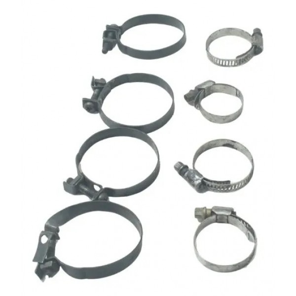 Kit Abraçadeira Diversas Honda Cb 500 Cb500 98-05 Original