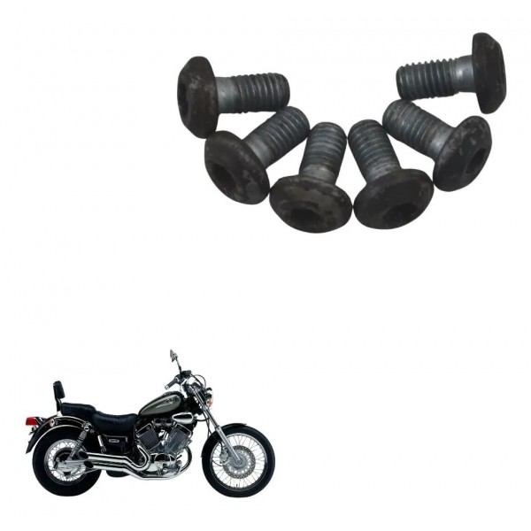 Kit Parafuso Disco Freio Diant Yamaha Virago Xv 535 94-02