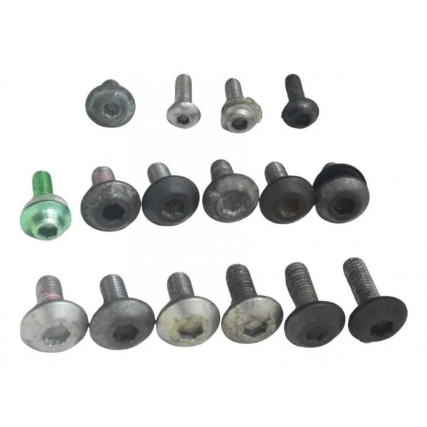 Kit Parafuso Carenagem Kawasaki Zx6r 08-12 Original