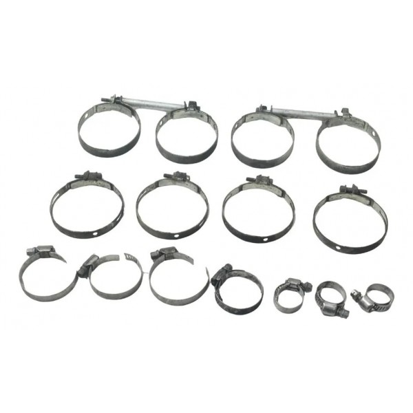 Kit Abraçadeira Diversas Kawasaki Zx6r 08-12 Original