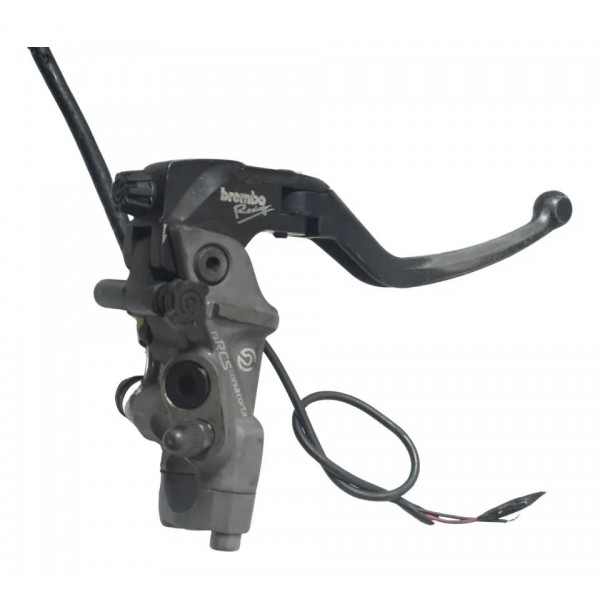 Jogo Cilindro Freio Acelerador Brembo Kawasaki Zx6r 08-12 Cinza