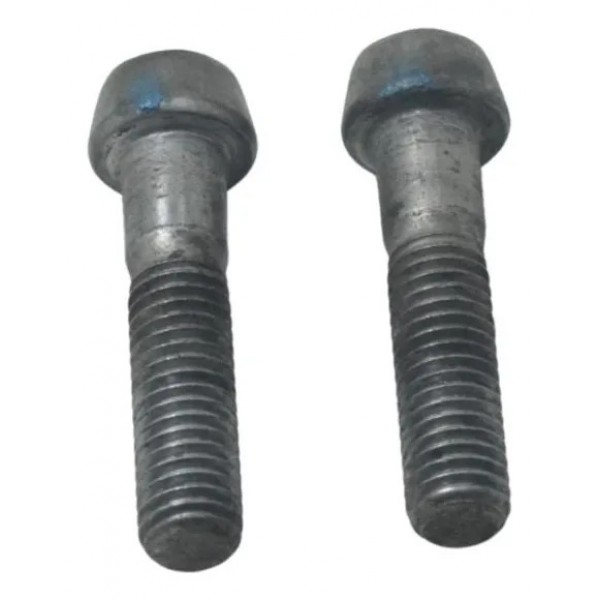 Par Parafuso Guidão Kawasaki Zx6r 08-12 Original Cinza