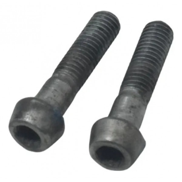 Par Parafuso Guidão Kawasaki Zx6r 08-12 Original Cinza