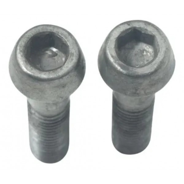 Par Parafuso Guidão Kawasaki Zx6r 08-12 Original Cinza