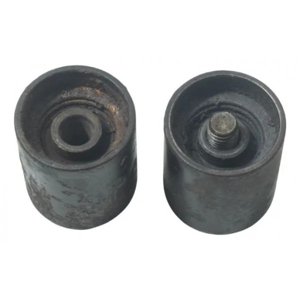 Par Peso Guidão C/ Detalhes Kawasaki Zx6r 08-12 Original Preto