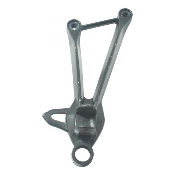 Suporte Pedaleira Traseira Direita Kawasaki Zx6r 08-12 Origi Preto