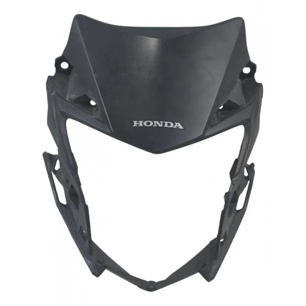 Acabamento Moldura Farol Honda Nxr 160 Bros 15-23 Original Preto
