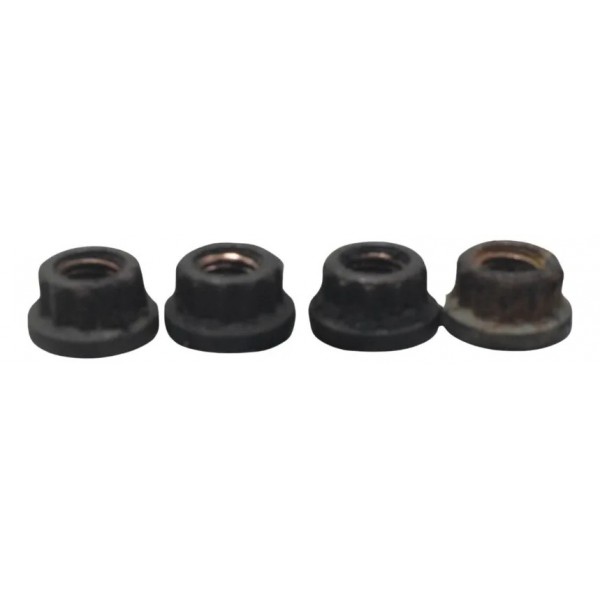 Kit Porca Escape Bmw F 750 Gs 18-22 Original Metálico (oxidado)