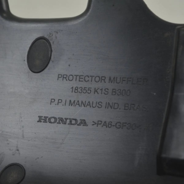 Capa Proteção Escape Honda Nxr 160 Bros 15-23 Original