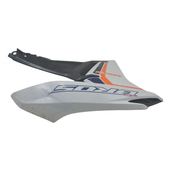 Carenagem Lateral Tanque Esq Honda Nxr 160 Bros 15-23 Orig Branco