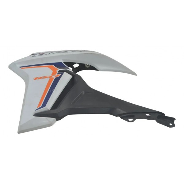 Carenagem Lateral Tanque Esq Honda Nxr 160 Bros 15-23 Orig Branco