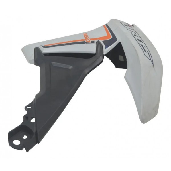Carenagem Lateral Tanque Esq Honda Nxr 160 Bros 15-23 Orig Branco