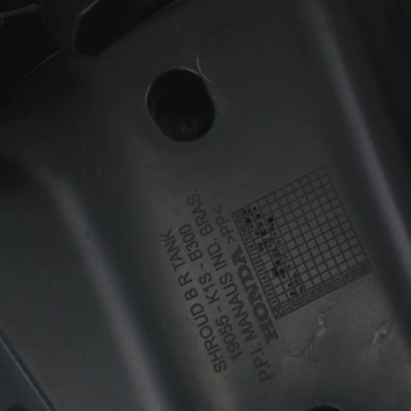 Carenagem Lateral Direita Honda Nxr 160 Bros 15-23 Original Branco