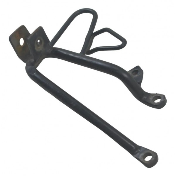 Suporte Pedaleira Traseira Dir Honda Nxr 160 Bros 15-23 Orig Preto