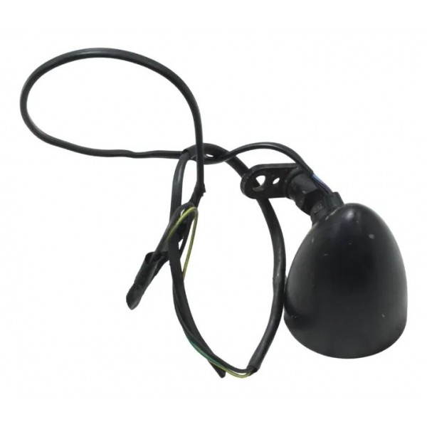 Pisca Dianteiro S/ Lente S/ Plug Harley Dyna 08-11 Original Preto