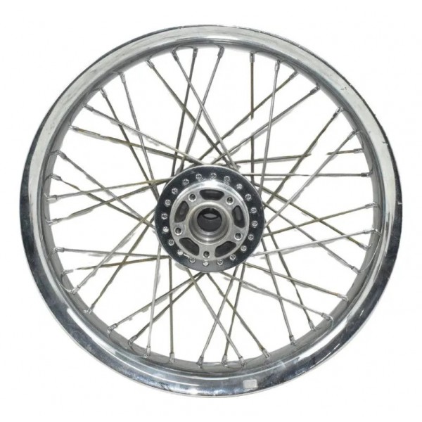 Roda Dianteira Harley Dyna Super Glide 08-11 Original Prateado