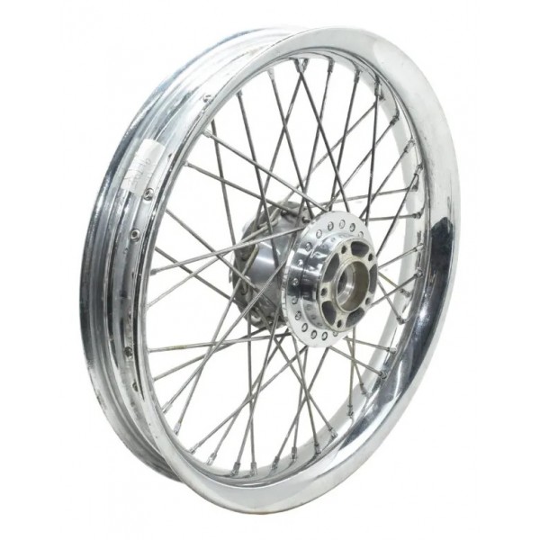 Roda Dianteira Harley Dyna Super Glide 08-11 Original Prateado