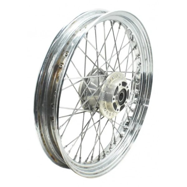 Roda Dianteira Harley Dyna Super Glide 08-11 Original Prateado