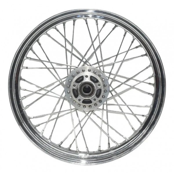 Roda Dianteira Harley Dyna Super Glide 08-11 Original Prateado