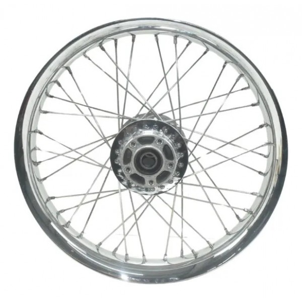 Roda Dianteira C/detalhes Harley Dyna Super Glide 08-11 Orig Prateado