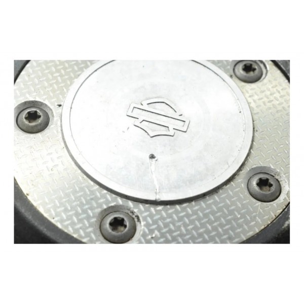 Tampa Motor Direita C/detalhes Harley Dyna 08-11 Original Preto