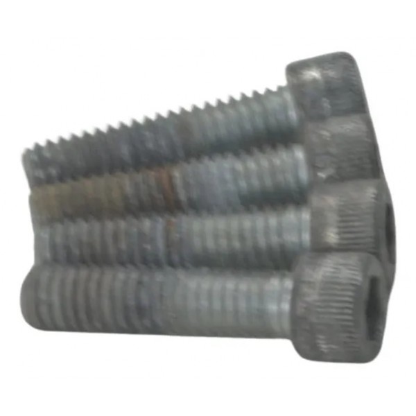 Jogo Parafuso Riser Guidão Harley Xl 1200 Cb 14-16 Original Cinza