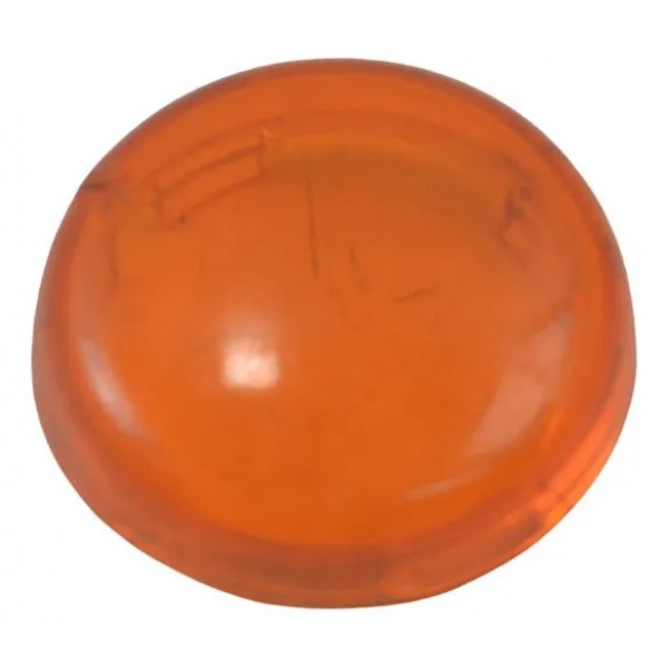 Lente Pisca C/detalhes Harley Xl 1200 Cb 14-16 Original Laranja