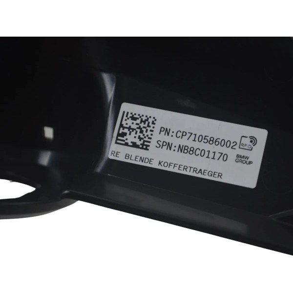 Acabamento Suporte Bagageiro Dir Bmw R 1300 Gs 24-26 Origi Preto