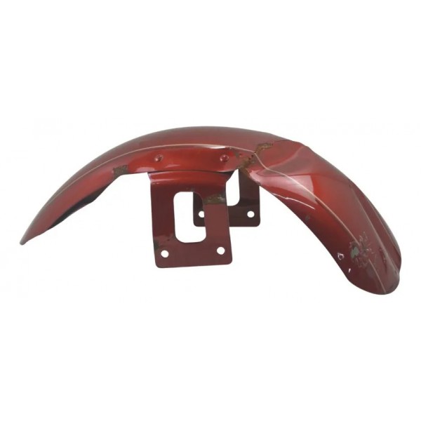 Paralama Dianteiro C/avaria Harley Xl 1200 Cb 14-16 Original Vermelho